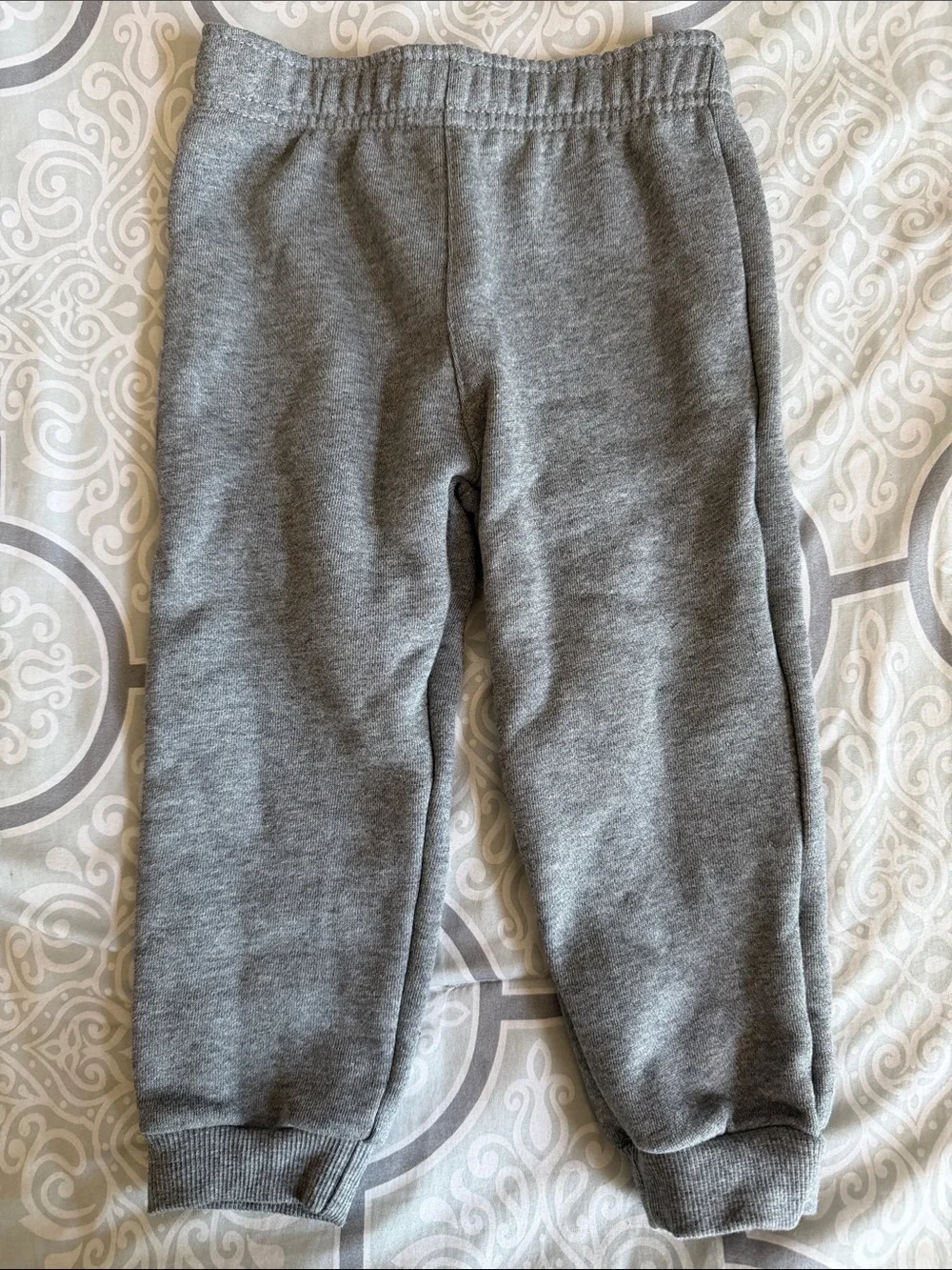 🪾Carter’s Red & Black Plaid Shirt with Gray Jogger Pants - Kids Bottoms Set 🪾